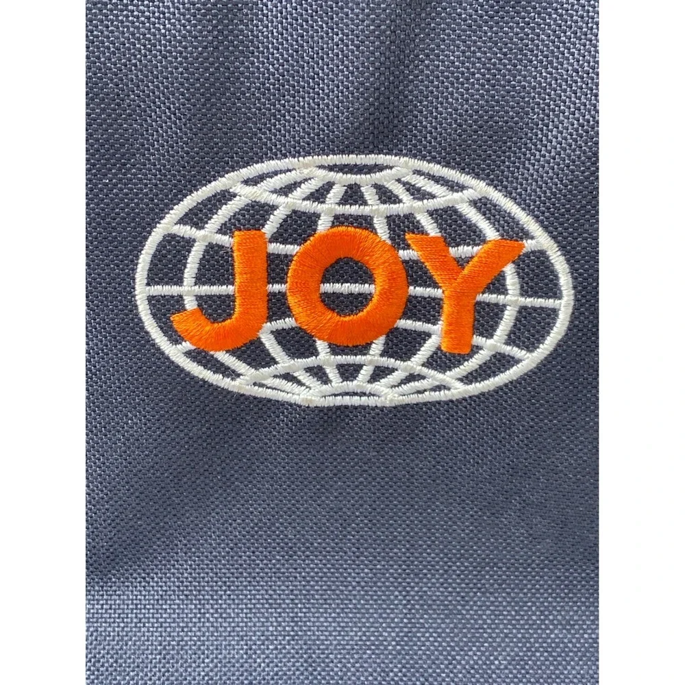 Port and Company Navy Blue JOY Logo Duffel Bag Gym Travel Weekend Bag 22 Inch
